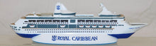 Load image into Gallery viewer, Royal Caribbean RCI LEGEND OF THE SEAS model Cruise Ship Souvenir 10&quot; AS is look
