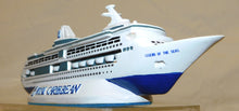 Load image into Gallery viewer, Royal Caribbean RCI LEGEND OF THE SEAS model Cruise Ship Souvenir 10&quot; AS is look
