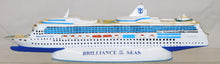 Load image into Gallery viewer, Royal Caribbean RCI BRILLIANCE OF THE SEAS model Cruise Ship Souvenir 10&quot; AS is
