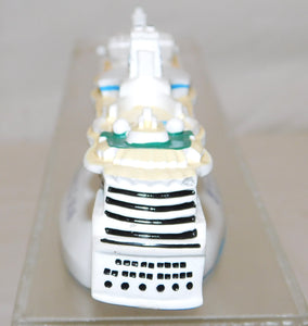 Royal Caribbean RCI BRILLIANCE OF THE SEAS model Cruise Ship Souvenir 10" AS is