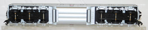 Weaver EMD E-8 B unit Santa Fe Diesel Unpowered dummy Warbonnet Gold Line 3 rail