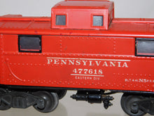 Load image into Gallery viewer, Lionel 2457 N5 Pennsylvania caboose w/ Box Black fiber Flying Shoe 1945
