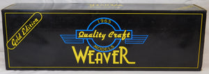 Weaver EMD E-8 B unit Santa Fe Diesel Unpowered dummy Warbonnet Gold Line 3 rail