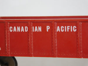 Marx 339234 Canadian Pacific Hard to find Tuscan Drop End Gondola 8 Wheel