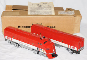 Lionel 2245 Texas Special F3 AB diesel MKT Katy Postwar F-3 w/box Super Clean Postwar