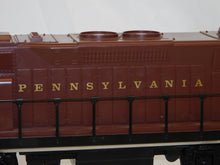 Load image into Gallery viewer, Williams Trains #4656 Pennsylvania SD45 Big Diesel O Gauge dual motors runs PRR
