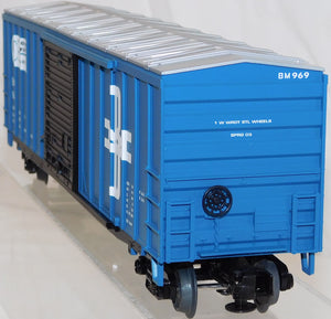 MTH 20-93036 Boston and Maine 50' Single Door Box Car 969 Scale Premier Boxed