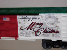 Load image into Gallery viewer, Lionel 6-58613 LCCA/LRRC Merger 2015 Christmas Boxcar O Boxed 1 of 500 Made in the USA
