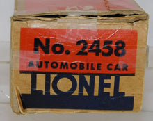 Load image into Gallery viewer, Lionel 2458 Pennsylvania DoubleDoor Automobile Boxcar 2758 1945 Flying Shoe 463W

