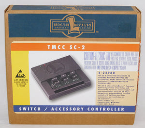 Lionel 6-22980 TMCC SC-2 Switch & Accessory Controller C-8 Boxed Trainmaster Com