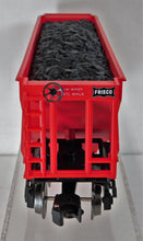 Load image into Gallery viewer, Menards 3579 Frisco Hopper red SL-SF 027 traditional C-8 Lionel compat O gauge
