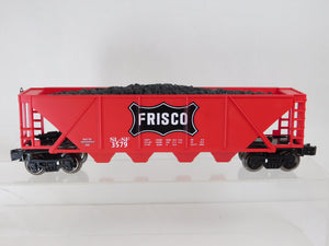 Menards 3579 Frisco Hopper red SL-SF 027 traditional C-8 Lionel compat O gauge