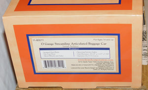 MTH LIONEL Corp 11-80011 O HIAWATHA PASSENGER ADD-ON Baggage ARCHIVE C-9 SCARCE