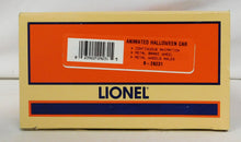 Load image into Gallery viewer, Lionel 6-29231 Animated Halloween Box Car Bobbing Pumpkin Head Car Up/Down O gauge
