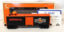 Load image into Gallery viewer, Lionel 6-29231 Animated Halloween Box Car Bobbing Pumpkin Head Car Up/Down O gauge
