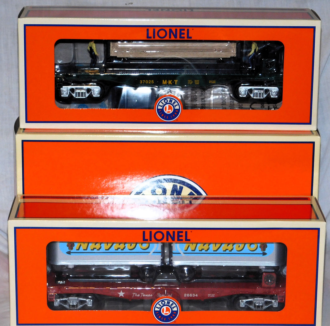 Lionel 6-11173 The TEXAN TEXAS SPECIAL Freight Set 2 car Add-On Frisco MKT C-10