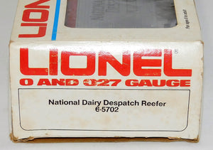 Lionel Trains 6-5702 National Dairy Despatch Woodside Refrigerator Reefer TOC