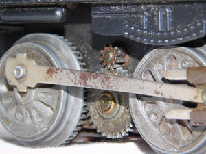 Marx 999 Die Cast Steam engine Locomotive O Gauge 2-4-2 Postwar Serviced Runs