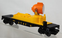 Load image into Gallery viewer, Lionel Santa Fe Operating Searchlight Car #26875 ATSF 94284 O gauge black/yellow
