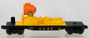 Lionel Santa Fe Operating Searchlight Car #26875 ATSF 94284 O gauge black/yellow