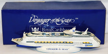 Load image into Gallery viewer, Royal Caribbean RCCL VOYAGER OF THE SEAS model Cruise Ship Souvenir rubs BOXED
