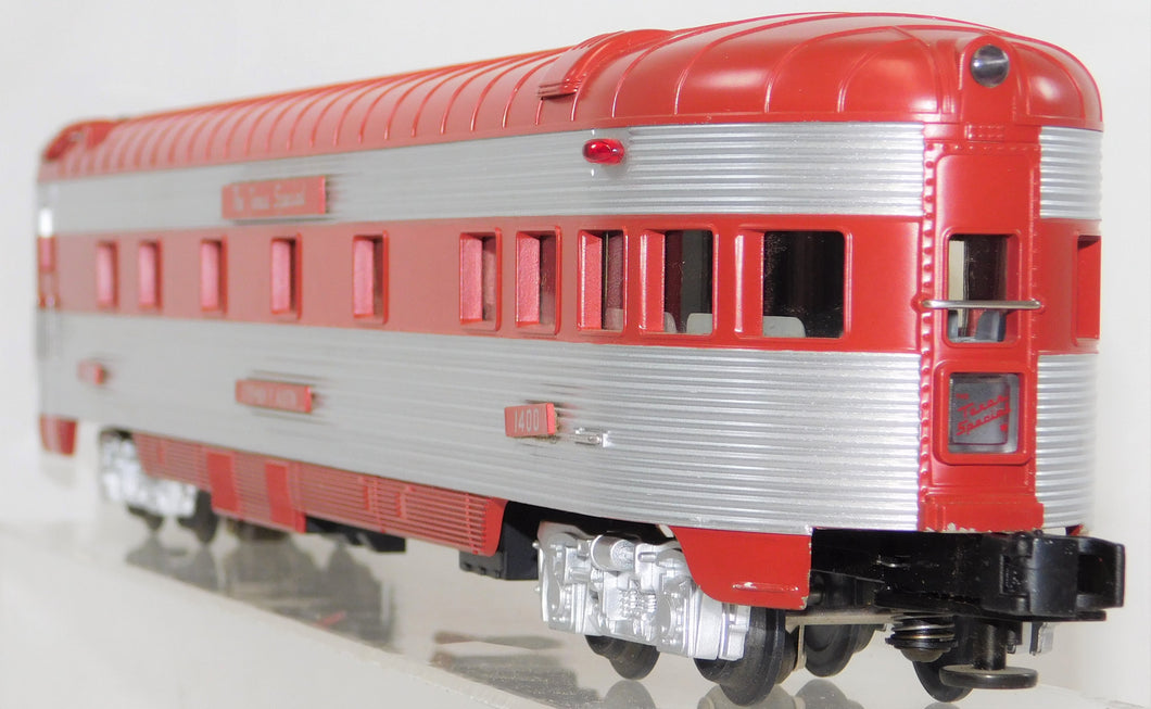 MTH #1400 Stephen F Austin TEXAS SPECIAL 70' streamlined passenger coach 20-6528