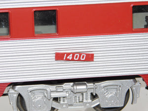 MTH #1400 Stephen F Austin TEXAS SPECIAL 70' streamlined passenger coach 20-6528