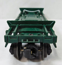 Load image into Gallery viewer, Lionel 6361 Flatcar w/ Timber Log Car Real wood Postwar trains metal chain 1961
