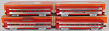 Load image into Gallery viewer, Lionel 6-29129 Texas Special Passenger 4 car set Missouri Kansas Texas aluminum
