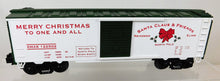 Load image into Gallery viewer, MTH 122502 Christmas Boxcar 2002 RailKing From a Set only Santa CLaus &amp; Friends
