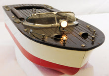 Load image into Gallery viewer, Fleet Line #200 SEA BABE Speed Boat in BOX WORKS lights model motor boat VINTAGE 1950s
