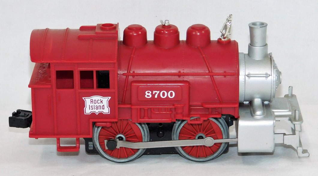 Lionel 6-18700 Rock Island Steam Switcher Engine 0-4-0 Dockside DC POWER 8700 O
