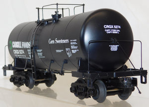 MTH 20-96164 Cargill Corn Syrup Funnel Flow Tank Car Premier O scale 1/48 #5274