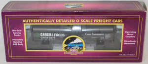 MTH 20-96164 Cargill Corn Syrup Funnel Flow Tank Car Premier O scale 1/48 #5274