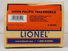 Load image into Gallery viewer, Lionel 6-28449 Union Pacific 4850TM TrackMobile motorized unit TMCC 1/48 O scale C-9
