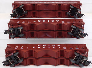 MTH 20-97060 UP Four Bay Hopper Six Car Set O Union Pacific 6 diff #s COAL loads