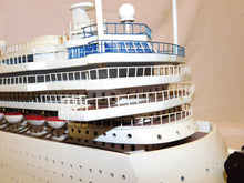 Load image into Gallery viewer, Royal Caribbean RCI LEGEND OF THE SEAS 30&quot; wooden model Cruise Ship w/stand
