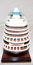 Load image into Gallery viewer, Royal Caribbean RCI LEGEND OF THE SEAS 30&quot; wooden model Cruise Ship w/stand
