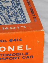Load image into Gallery viewer, Lionel 6414 Evans Auto Loader KELLY GREEN automobiles cars Postwar CLEAN BOXED
