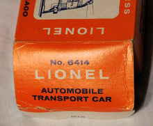 Load image into Gallery viewer, Lionel 6414 Evans Auto Loader KELLY GREEN automobiles cars Postwar CLEAN BOXED
