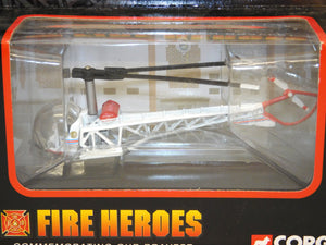 Corgi 8012 Fire Heroes Bell-47 Helicopter Los Angeles City Fire Department C-9