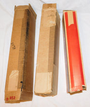 Load image into Gallery viewer, AMT Santa Fe Passenger Cars Extruded Aluminum Diner &amp; 3407 Baggage RPO O gauge with Boxes
