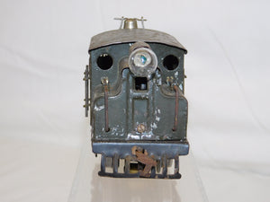 Lionel Prewar #152 Electric NYC S-Type 0-4-0 Engine 1918 Green Runs Y Stanchions