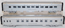 Load image into Gallery viewer, MTH 20-6689 Burlington 2 Car Add On Sleeper Diner 70' Streamlined Passenger Set O
