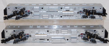 Load image into Gallery viewer, MTH 20-6689 Burlington 2 Car Add On Sleeper Diner 70' Streamlined Passenger Set O
