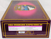 Load image into Gallery viewer, MTH 20-6638 Union Pacific 2 Car Add On Sleeper Diner 70' Streamlined Passenger Set
