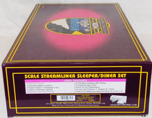 Load image into Gallery viewer, MTH 20-6638 Union Pacific 2 Car Add On Sleeper Diner 70' Streamlined Passenger Set
