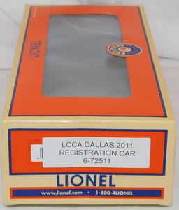 Lionel 6-72511 Alamo Mint Car Uncatalogued 2011 LCCA Registration convention Tex