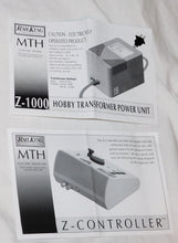 Load image into Gallery viewer, MTH Z-1000 Transformer &amp; Power Supply boxed Rail King AC 100 watts 40-1000 C-8
