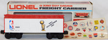 Load image into Gallery viewer, Lionel Trains 6-9359 NBA Basketball boxcar w/ Team STICKER SHEETS 1979 -80 boxed
